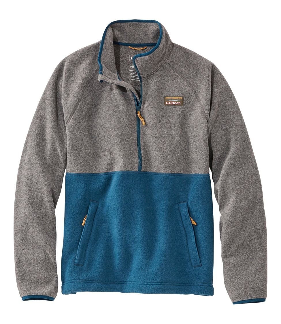 Men's Brushed Fleece Colorblock Sweatshirt - Men's Sweaters & Sweatshirts -  New In 2024