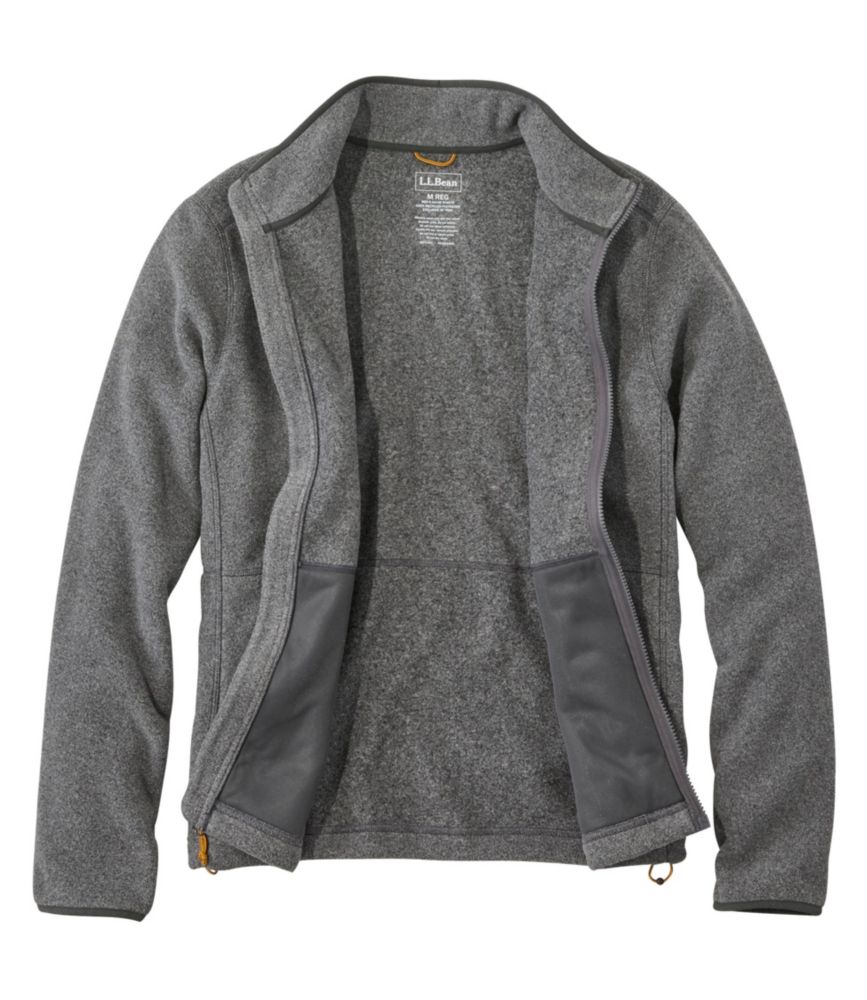 Men's Mountain Classic Fleece Jacket, Charcoal Heather, small image number 6