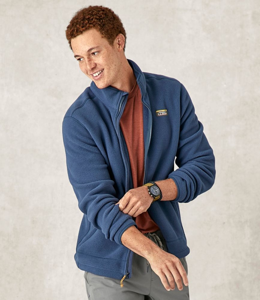 Men's Mountain Classic Fleece Jacket, Shadow Green, small image number 6