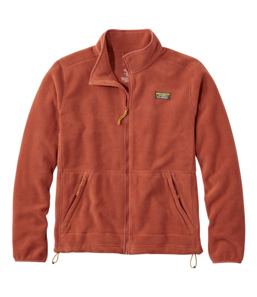 Men's Mountain Classic Fleece Jacket, Rust Orange, small image number 1