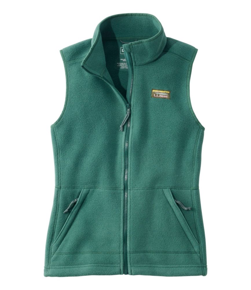 Women's Mountain Classic Fleece Vest, Deep Green, small image number 1