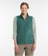 L.L. Bean Hi-Pile Fleece Vest Turquoise Green Womens XL Petite XLP 