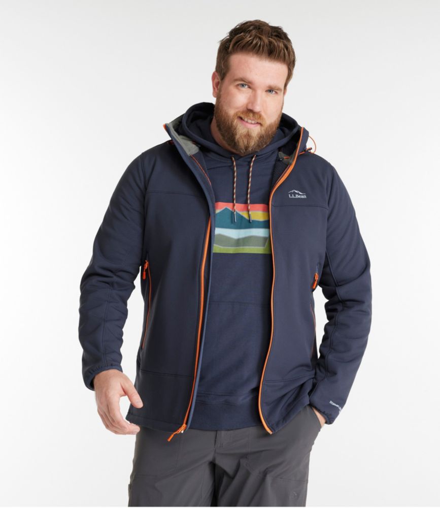 Men's STORMFLEECE Pro Hoodie, Carbon Navy, small image number 5