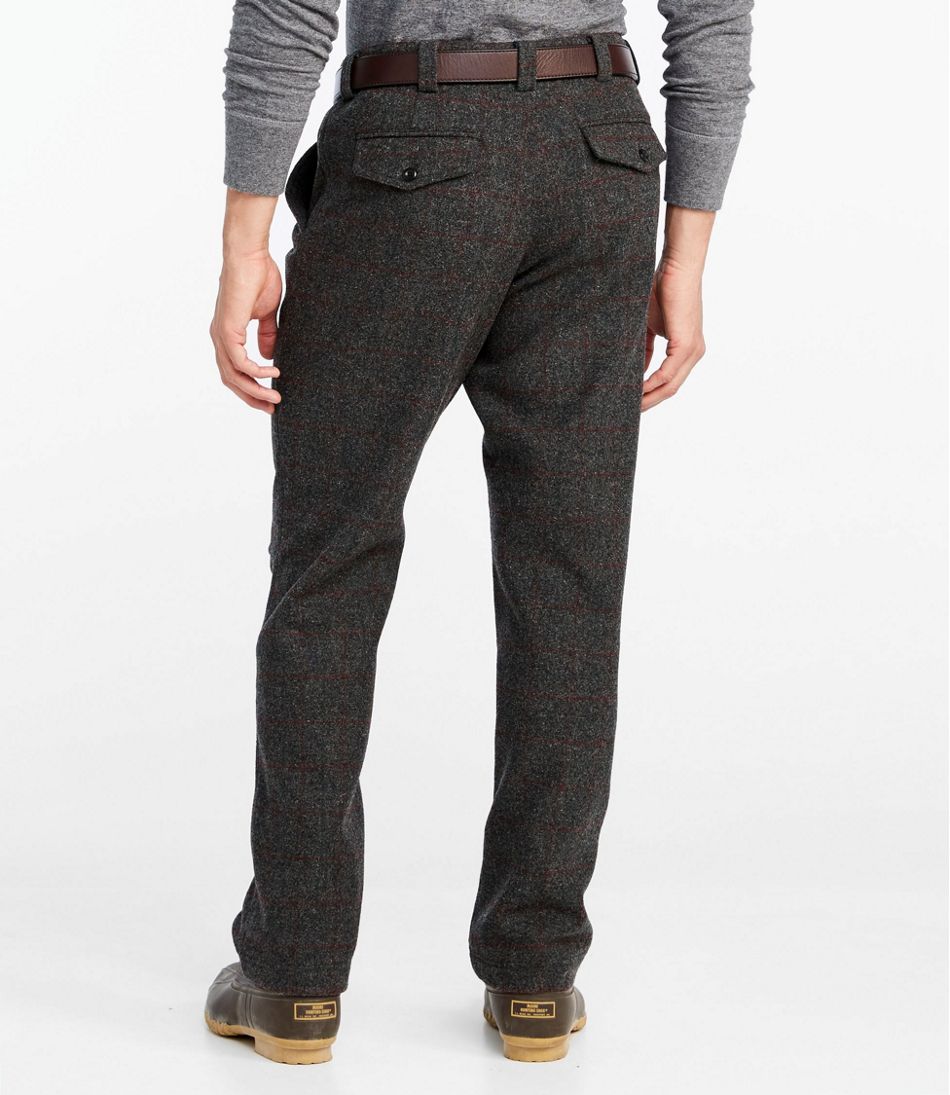Men's Maine Guide Wool Pant, Malone Plaid