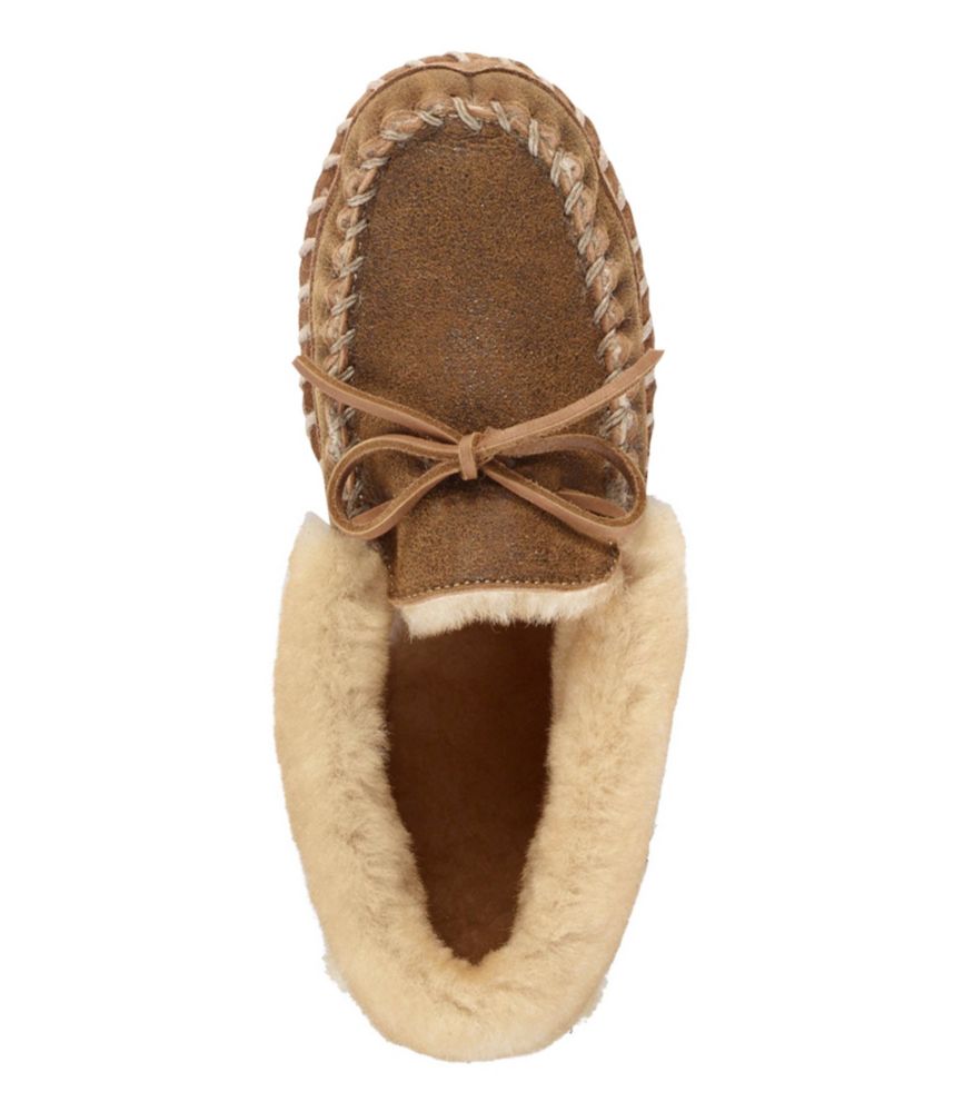 women's sherpa moccasins