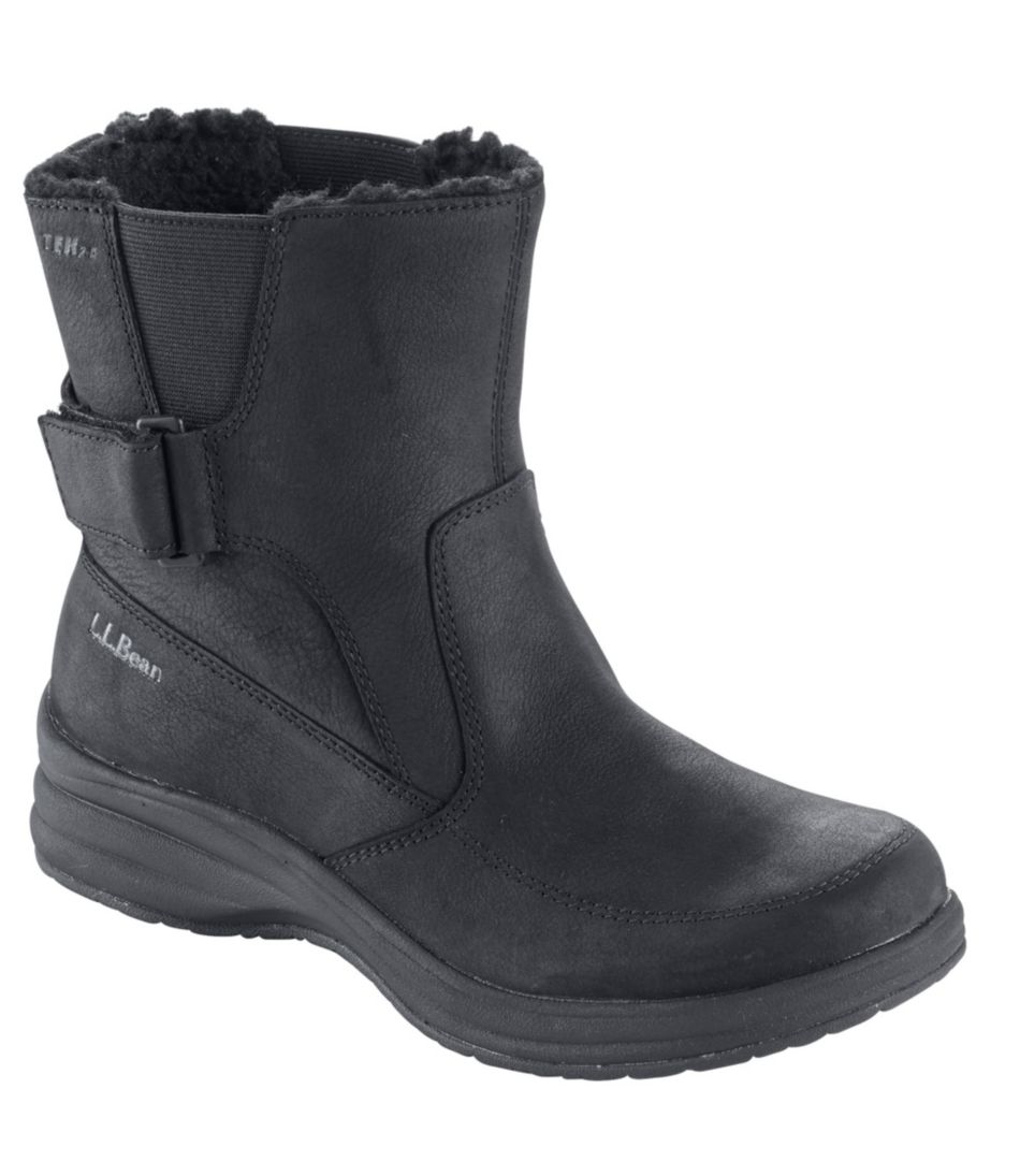 Women's North Haven Leather Ankle Boots | Boots at L.L.Bean