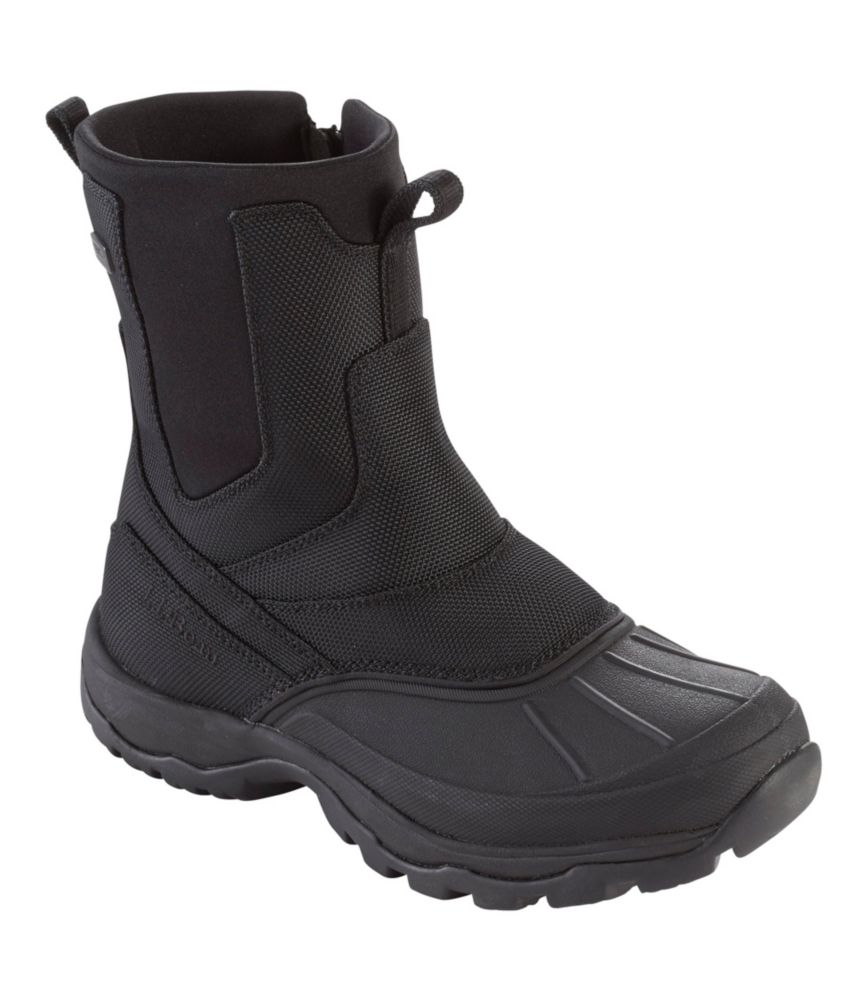 men's side zip boots