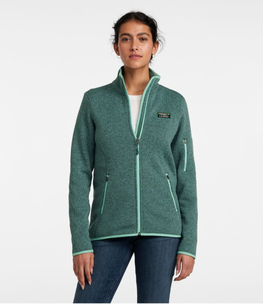 Women's L.L.Bean Sweater Fleece Full-Zip Jacket | Fleece Jackets 