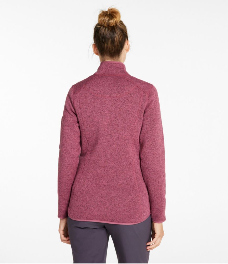 ll bean zip up sweater