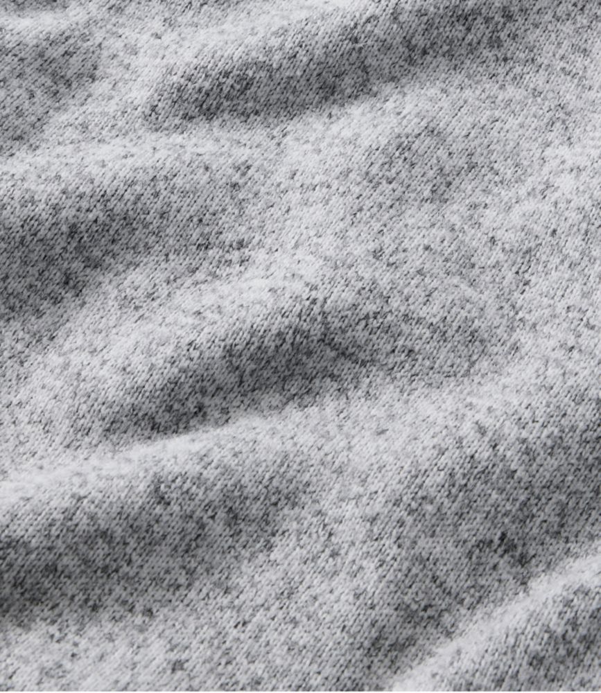 Women's L.L.Bean Sweater Fleece Full-Zip Jacket, Pewter, small image number 6