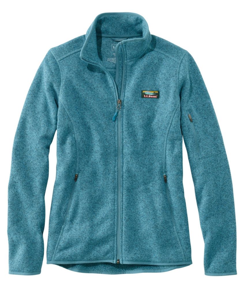 ll bean zipper sweater