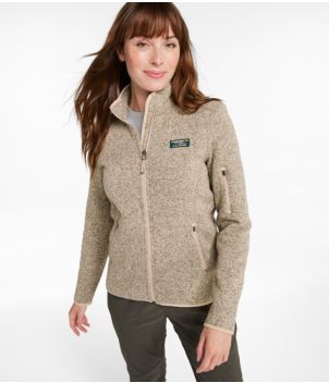 Women's L.L.Bean Sweater Fleece Full-Zip Jacket
