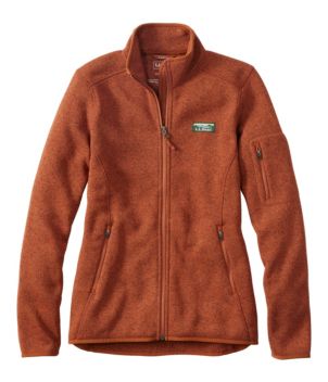 Women's L.L.Bean Sweater Fleece Full-Zip Jacket