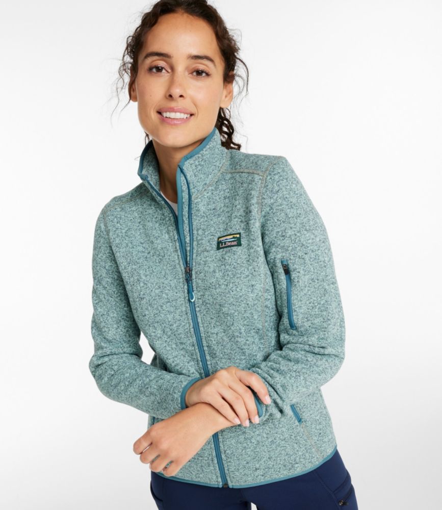 Women's L.L.Bean Sweater Fleece Full-Zip Jacket