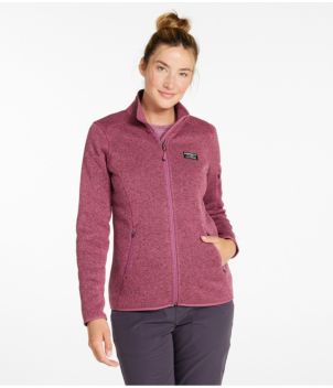 Women's L.L.Bean Sweater Fleece Full-Zip Jacket