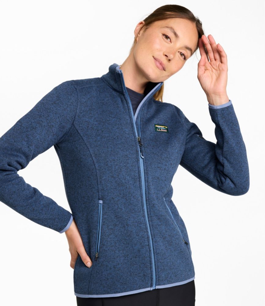 Women's L.L.Bean Sweater Fleece Full-Zip Jacket