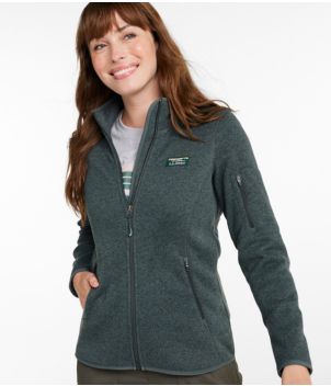 Women's L.L.Bean Sweater Fleece Full-Zip Jacket