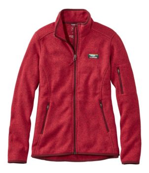 Women's L.L.Bean Sweater Fleece Full-Zip Jacket