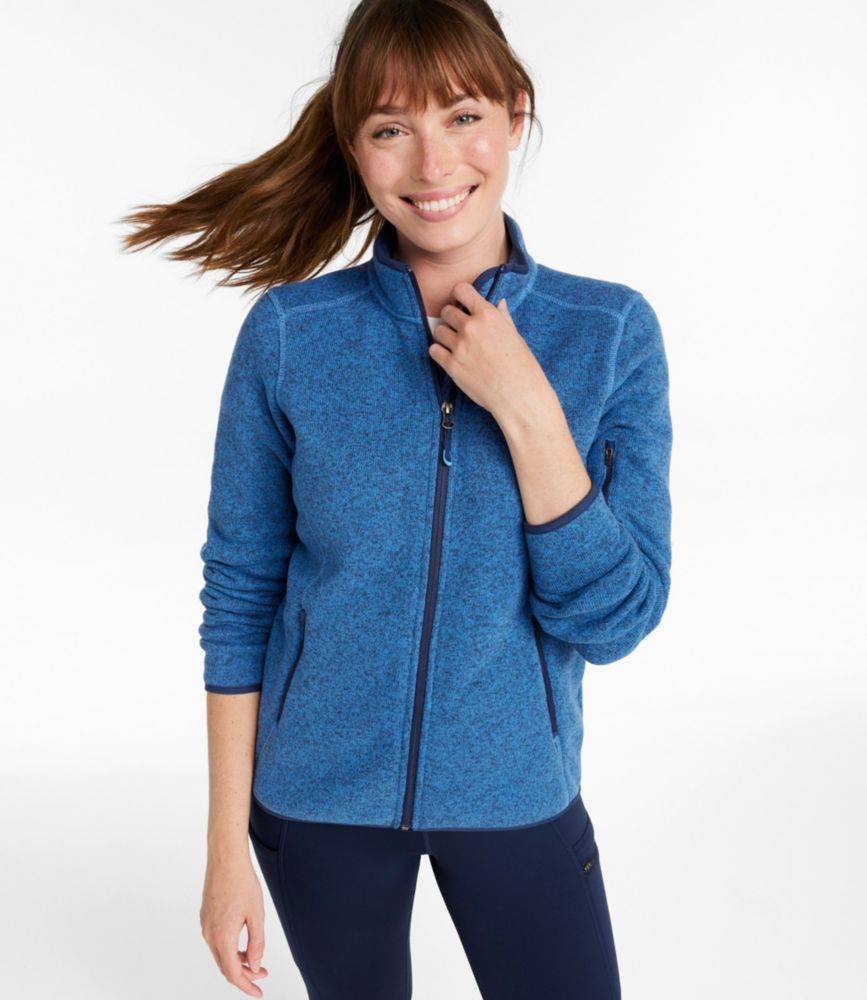Women's L.L.Bean Sweater Fleece Full-Zip Jacket