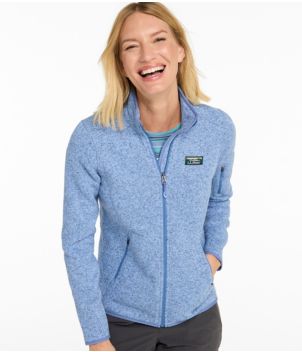Women's L.L.Bean Sweater Fleece Full-Zip Jacket