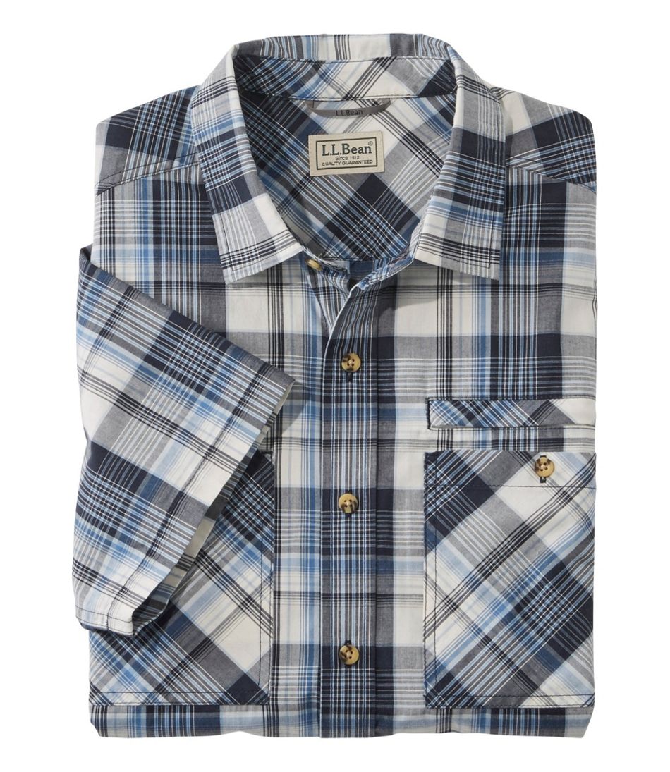 Men's Otter Cliff Shirt, Short-Sleeve Plaid | Shirts at L.L.Bean