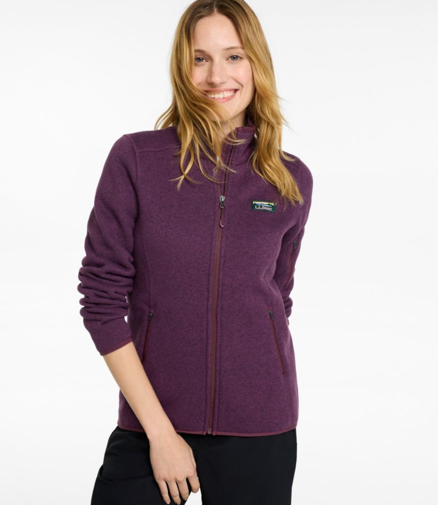 Women's L.L.Bean Sweater Fleece Full-Zip Jacket