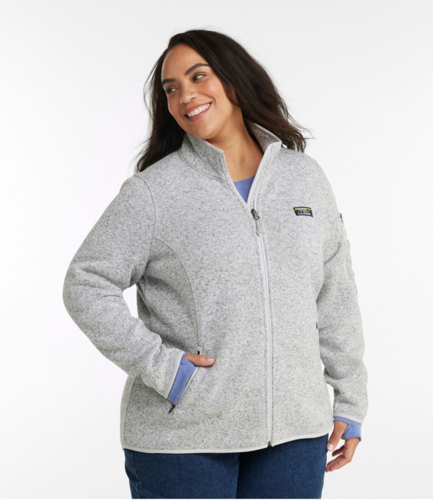 Women's L.L.Bean Sweater Fleece Full-Zip Jacket