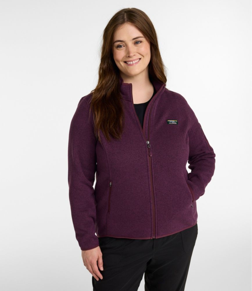 Women's L.L.Bean Sweater Fleece Full-Zip Jacket