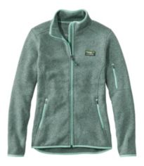 Women's Mountain Pile Fleece Coat, Stripe at L.L. Bean