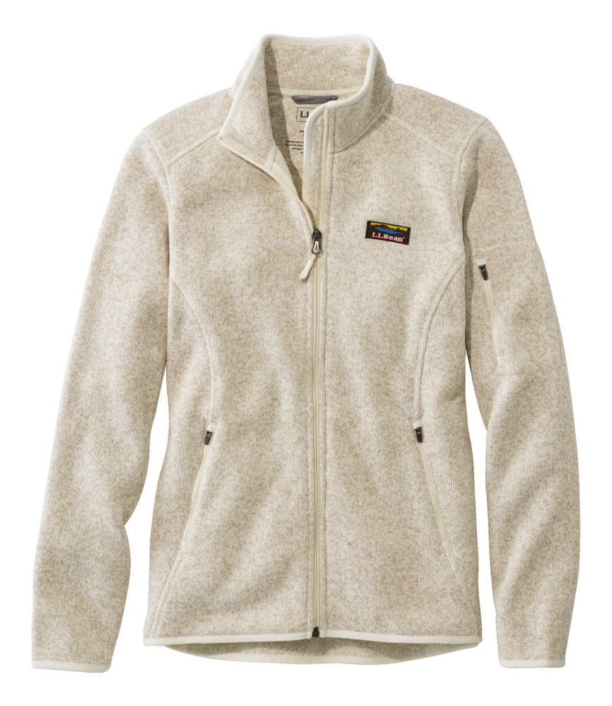 Women's L.L.Bean Sweater Fleece Full-Zip Jacket