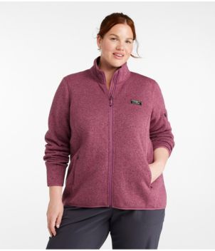 Women's L.L.Bean Sweater Fleece Full-Zip Jacket