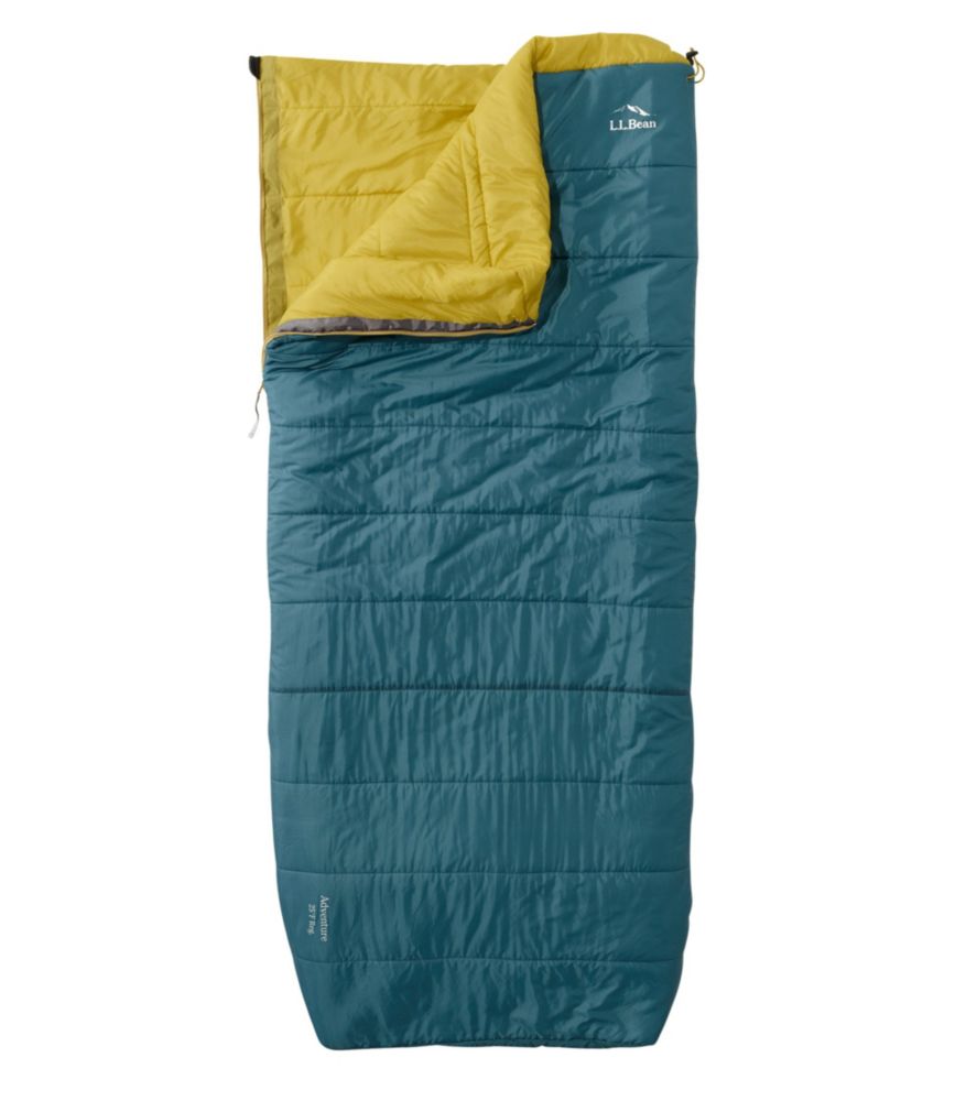 Adults' Adventure Sleeping Bag, Rectangular 25°