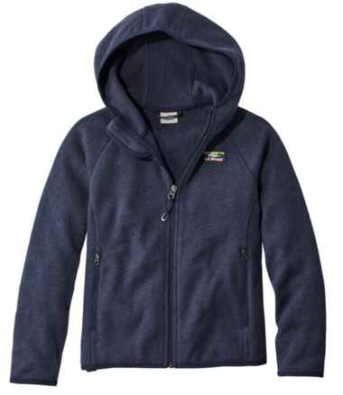 Kids' L.L.Bean Sweater Fleece, Hooded