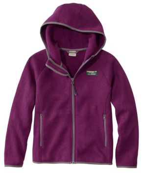 Kids' L.L.Bean Sweater Fleece, Hooded