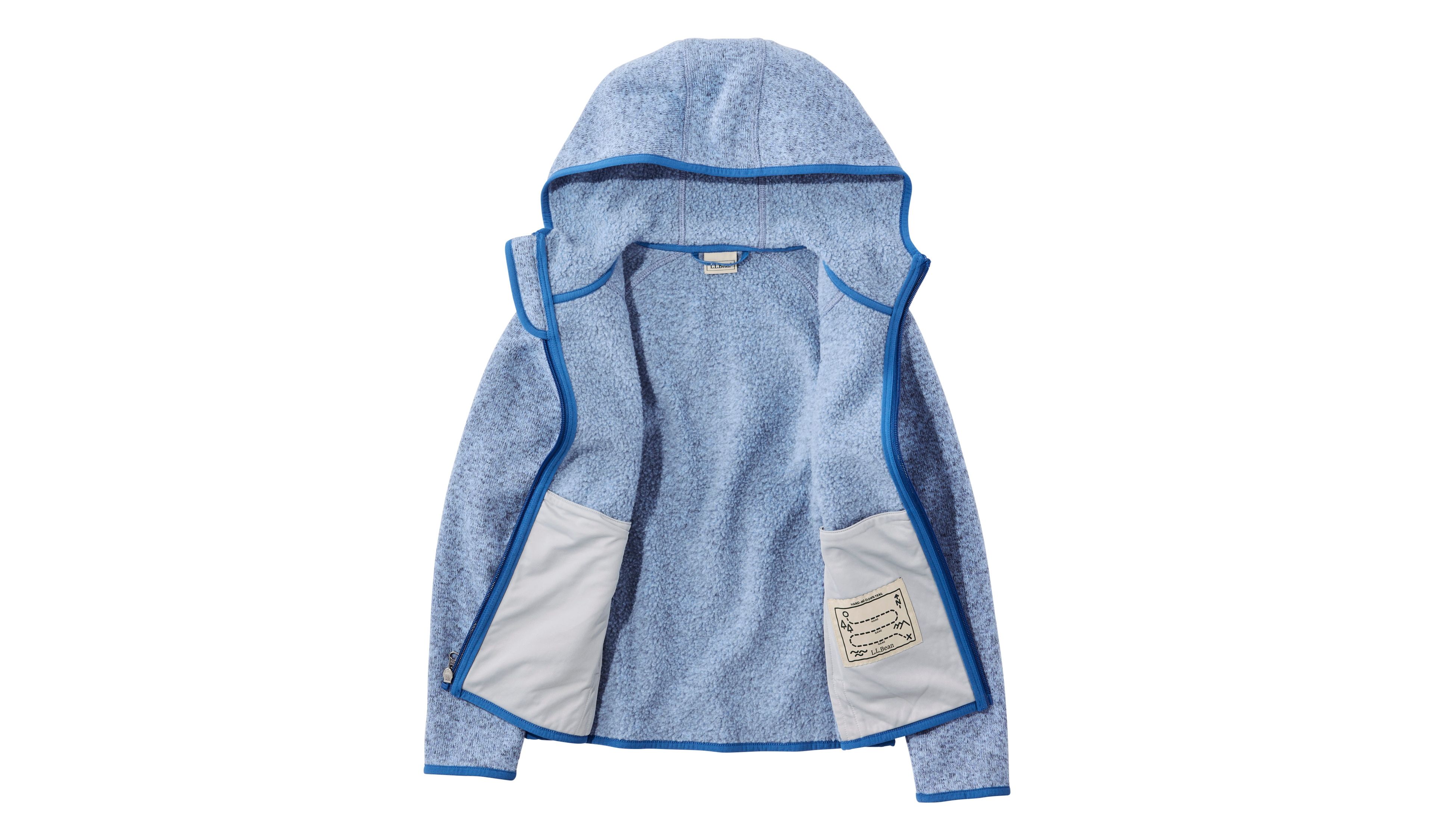 Kids' L.L.Bean Sweater Fleece, Hooded