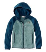 Kids' L.L.Bean's Sweater Fleece, Hooded Colorblock