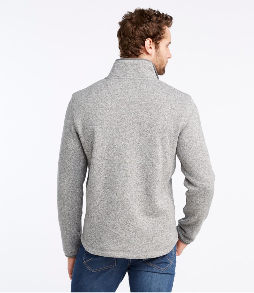 mens grey zip up sweater