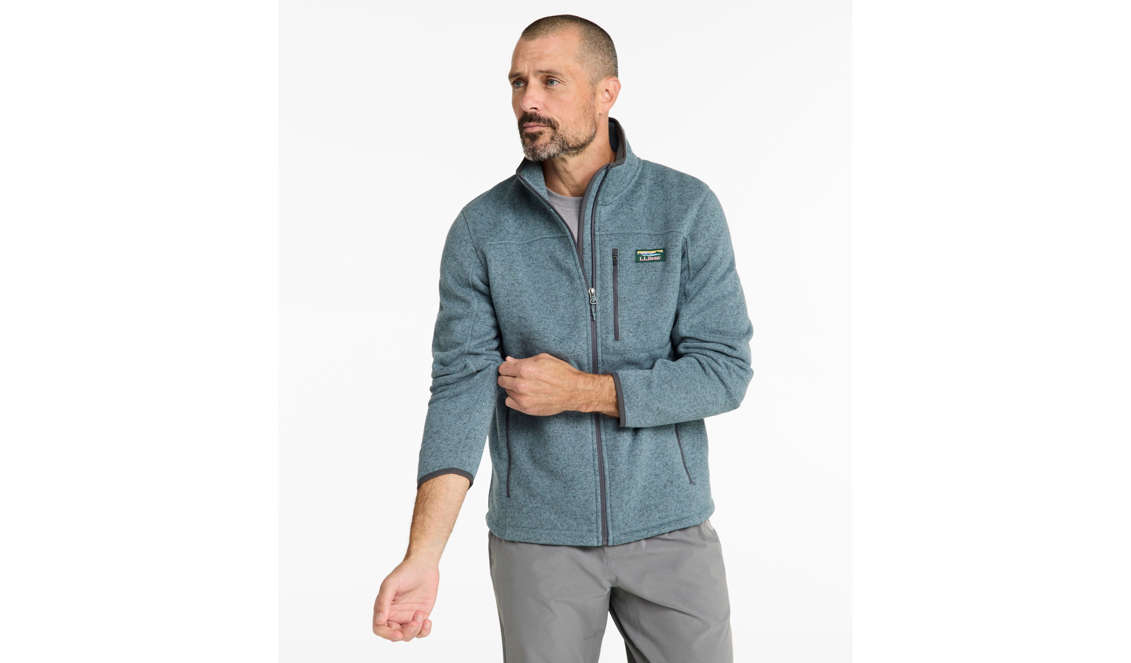 Men's L.L.Bean Sweater Fleece Full-Zip Jacket