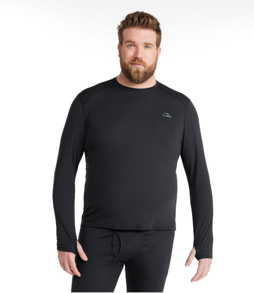 Men's L.L.Bean Lightweight Crew Base Layer, Long Sleeve Base Layers