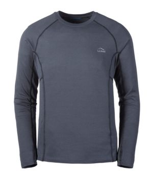 Men's L.L.Bean Midweight Base Layer Crew, Long Sleeve