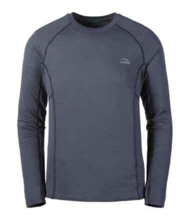 Men's L.L.Bean Midweight Base Layer Crew, Long Sleeve