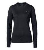 Women's L.L.Bean Lightweight Crew Base Layer, Long Sleeve