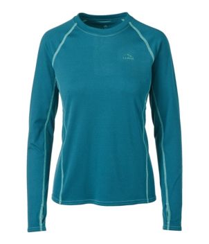 Women's L.L.Bean Midweight Crew Base Layer, Long Sleeve