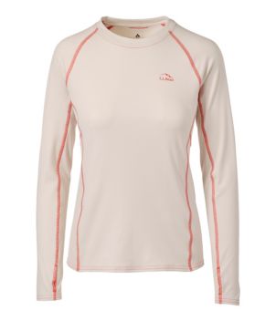 Women's L.L.Bean Midweight Crew Base Layer, Long Sleeve