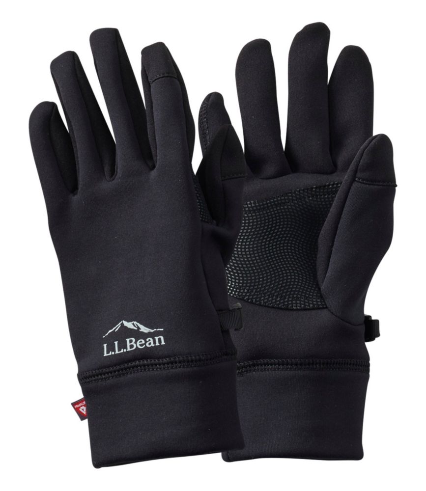 Women's Primaloft Therma-Stretch Fleece Gloves, Black, small image number 1