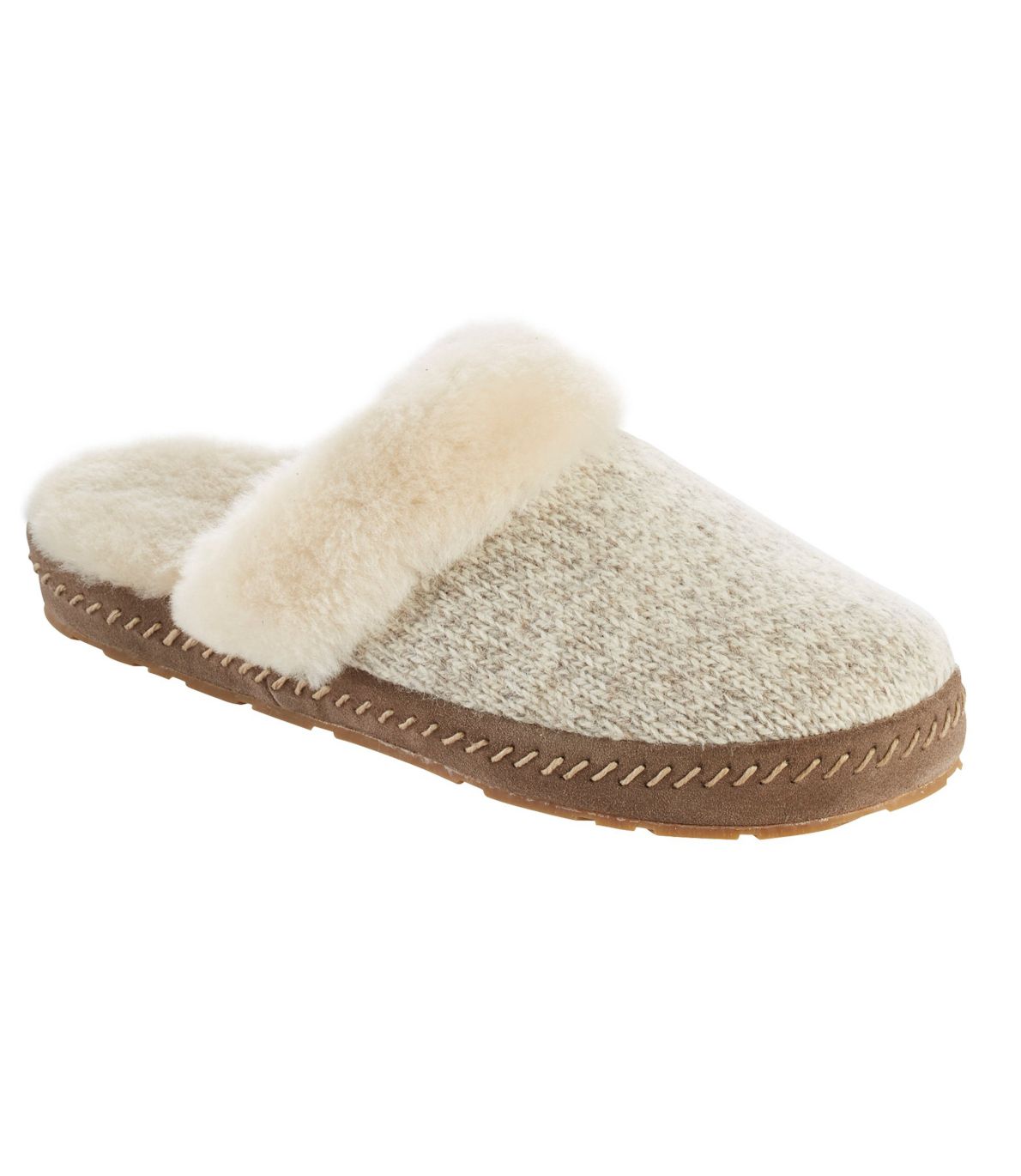 Women's Wicked Good Slipper Slide, Ragg Wool at L.L. Bean