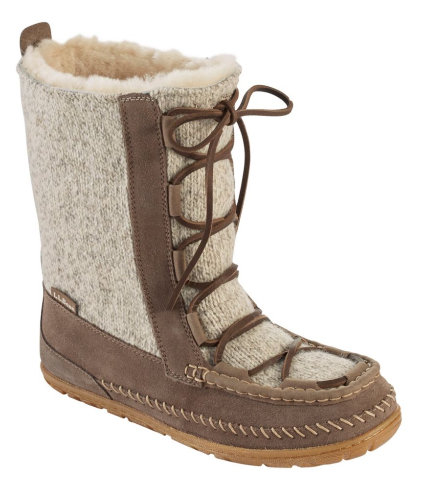 ll bean wicked good shearling boots