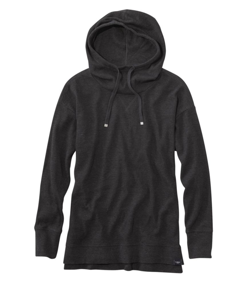 waffle fleece hoodie