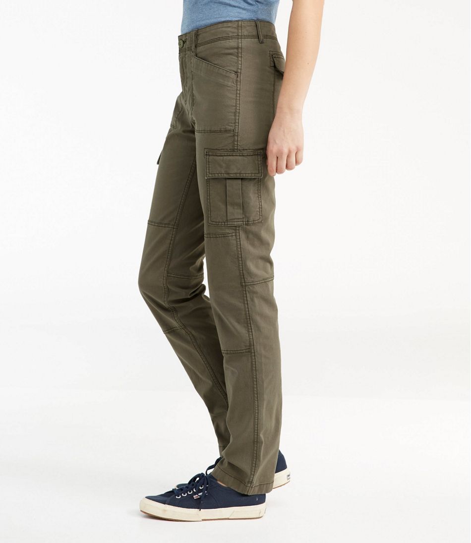 Women S Stretch Canvas Cargo Pants