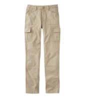 Canvas Cargo Pants - Black - Ladies